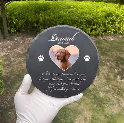 Resting Paws - Pet Memorial Stone